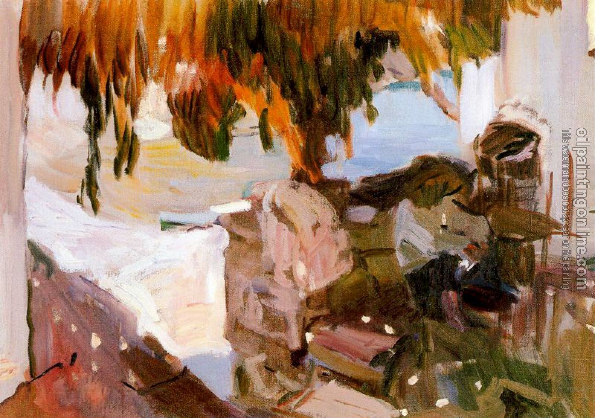 Joaquin Sorolla y Bastida - Ibiza house